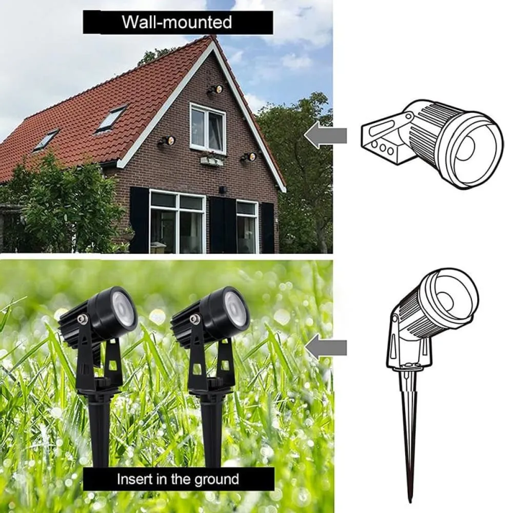 1 to 4 Rgb Outdoor Solar Landscape Light Led Ip65 Waterproof Solar Lamp