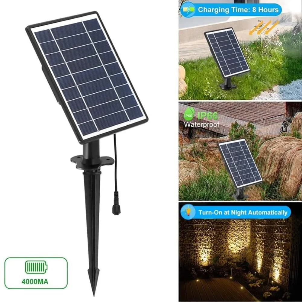 1 to 4 Rgb Outdoor Solar Landscape Light Led Ip65 Waterproof Solar Lamp