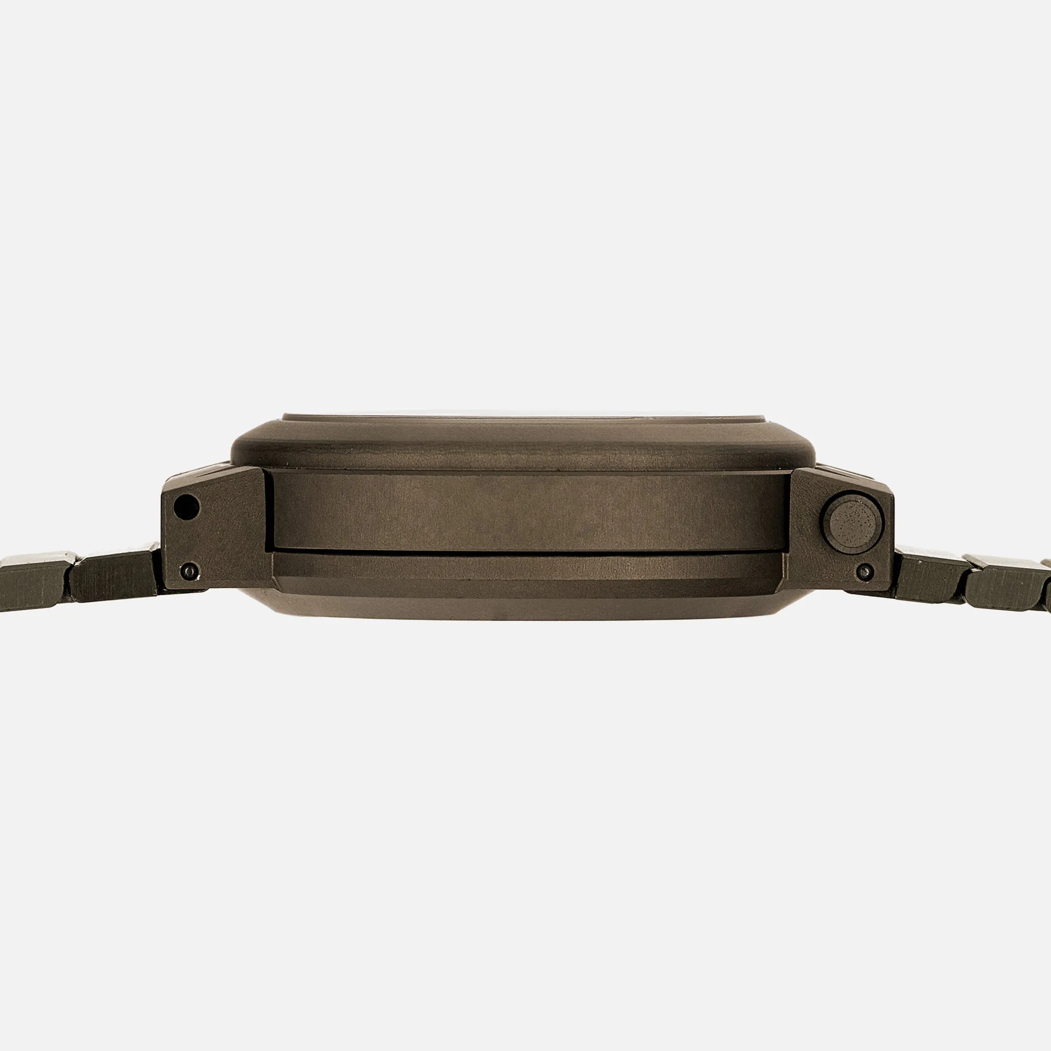 1980s IWC Porsche Design Ref. 3510 Compass Watch In Olive Green