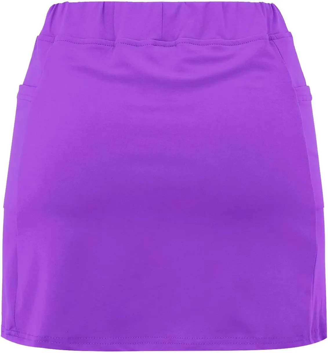 aihihe Golf Skirts for Women Tummy Control Pleated Padded Bike Shorts Women 5 inch Inseam Plus Size Pleated Skorts for Women