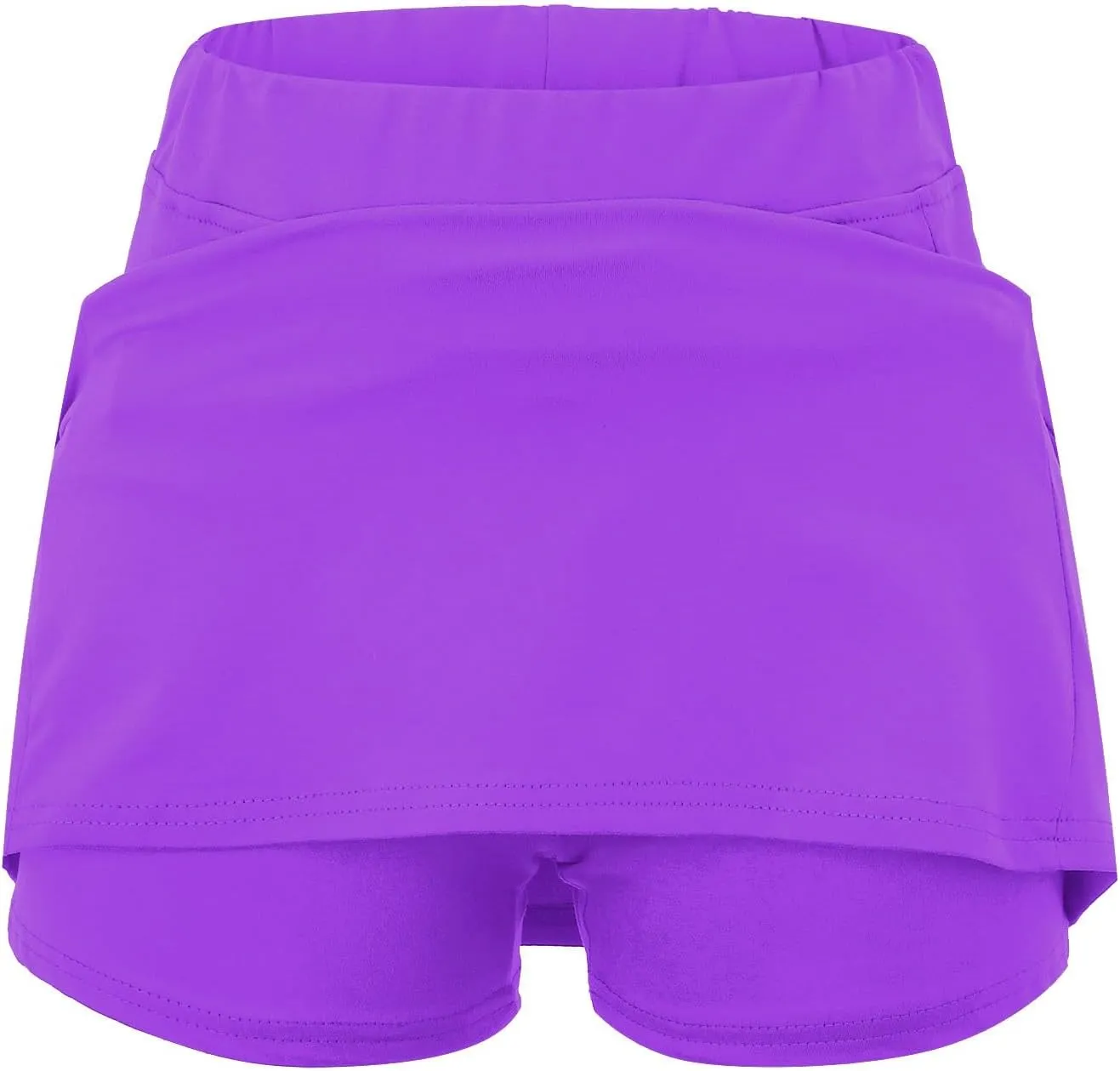 aihihe Golf Skirts for Women Tummy Control Pleated Padded Bike Shorts Women 5 inch Inseam Plus Size Pleated Skorts for Women