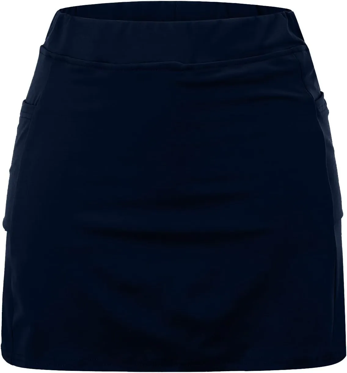 aihihe Summer Skirts for Women 2024 Tennis Dresses for Women Navy Black a line Skirt with Pockets for Women