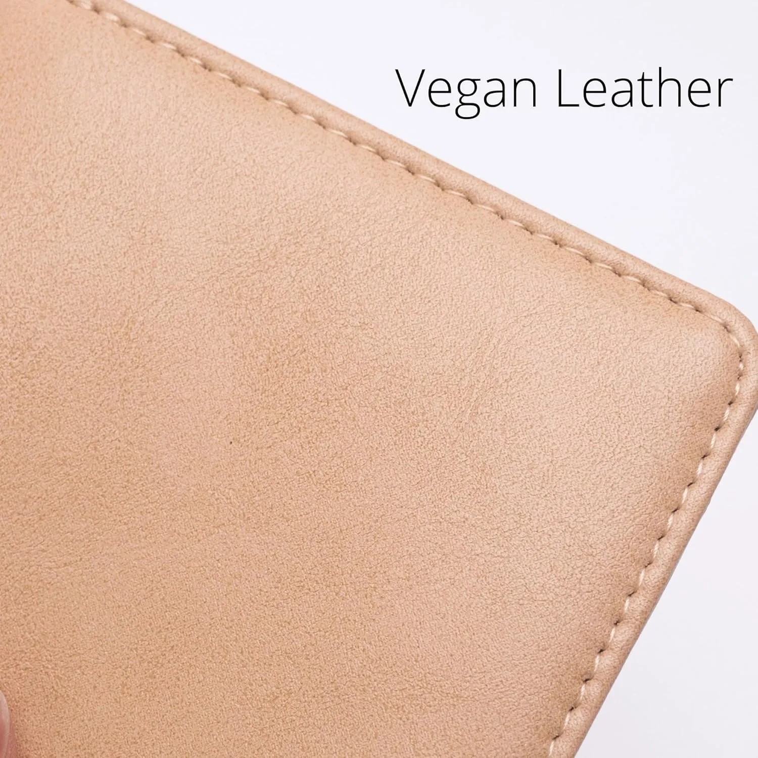 Alldaily Small RFID Wallet for Women Slim Compact Bifold Pocket Ladies Travel Mini Purse (Apricot)