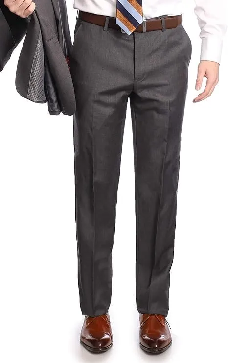 Arthur Black Mazara Classic Fit Two Button 100% Wool Wrinkle Resistant Suit