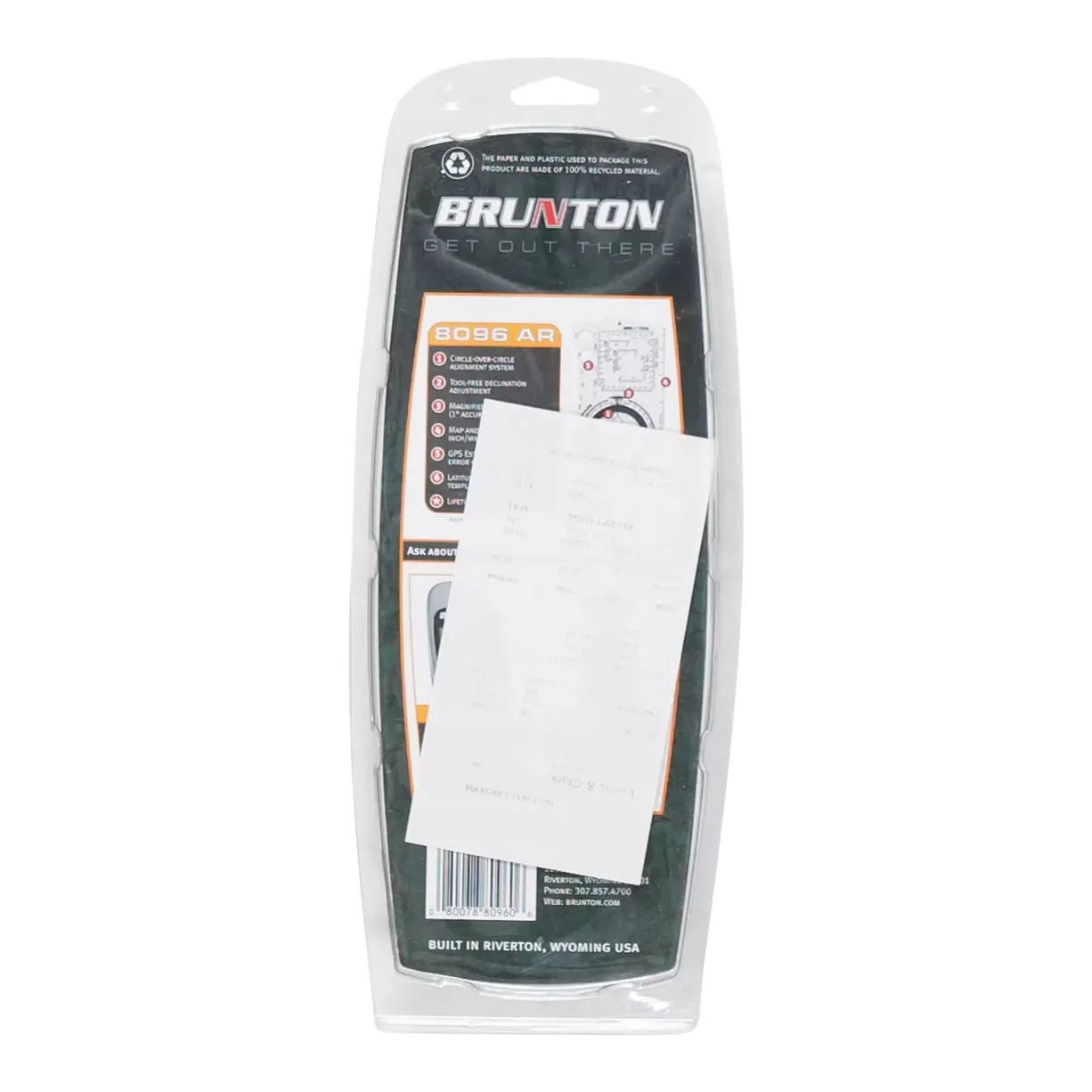 Brunton 8096-AR Adventure Racing Compass