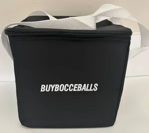BuyBocceBalls Unique Package - EPCO Candlepin Bowling Ball- Marbleized - Black, Red & Yellow Four Ball