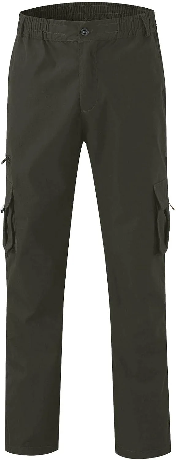 Cargo Work Pants for Men Loose Fit with Pockets Construction Pants Stretch Baggy Sweatpants Y2K Travel Pants Casual