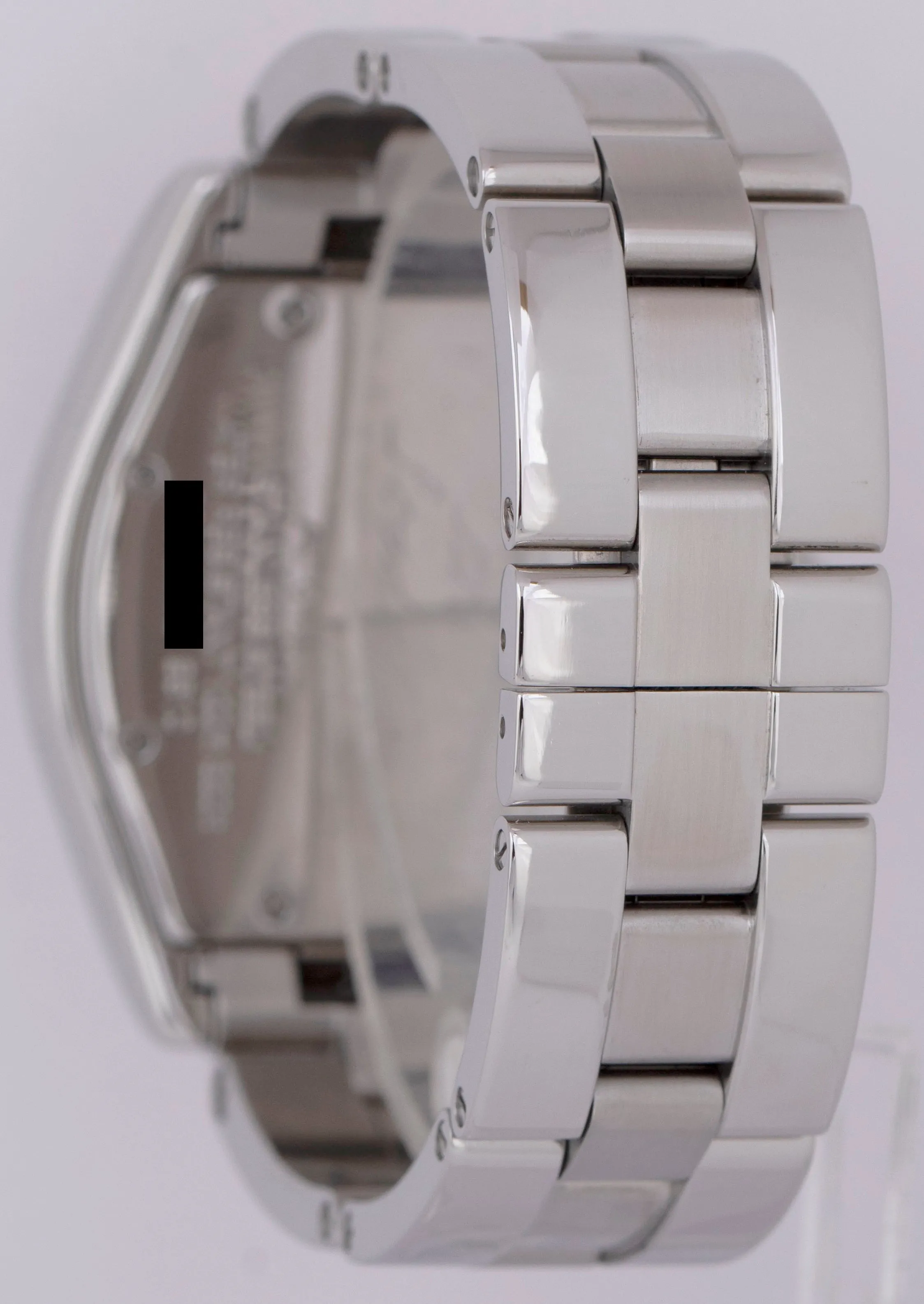 Cartier Roadster Large Silver Guilloché 37mm x 44m Automatic Steel Watch 2510