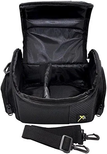 Compact Digital Deluxe Camera Case Bag For Panasonic HC-W580 HC-V380 HC-V180