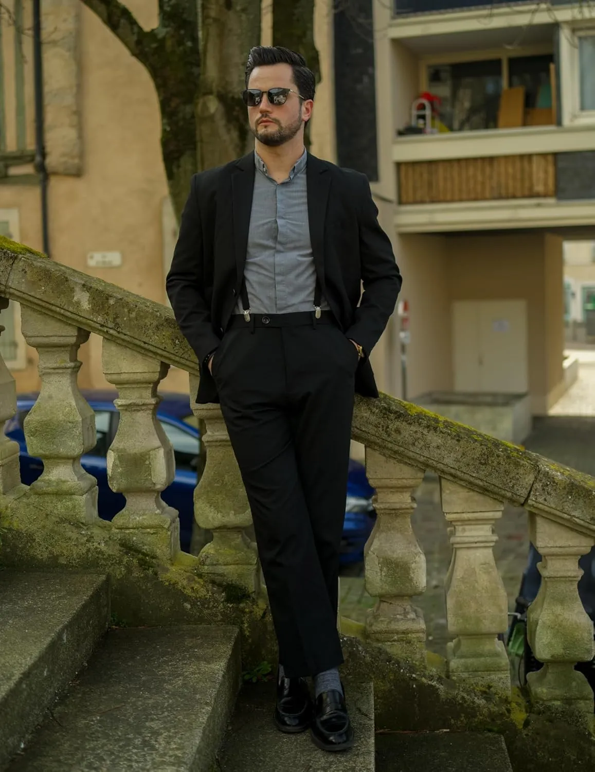 COOFANDY Men Linen Dress Pants Classic Fit Suit Pants Lightweight Wrinkle Free Casual Trousers