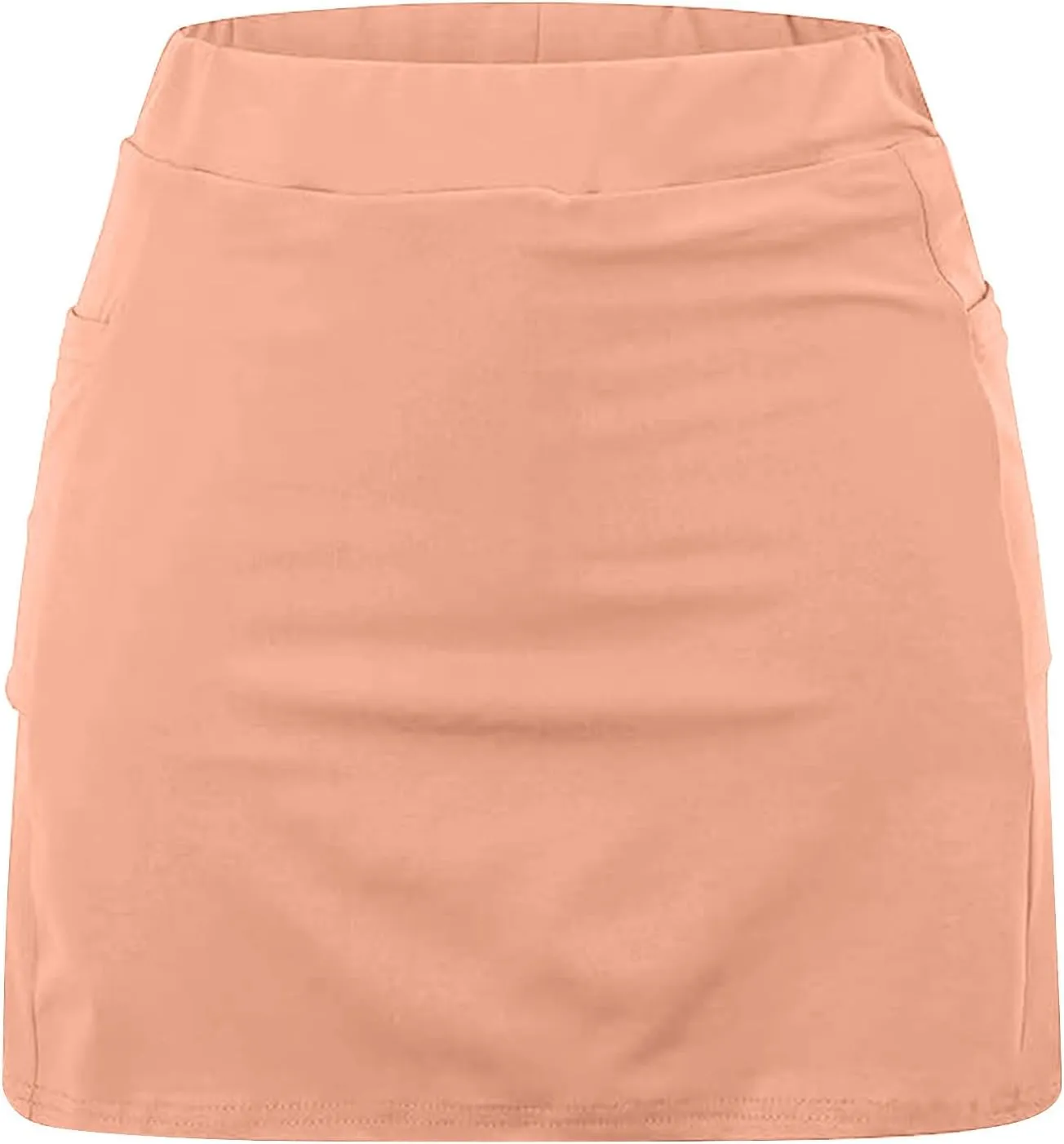 DDAPJ pyju Golf Skirts for Women Elastic High Waisted Athletic Skort Workout Casual Tennis Skirted Shorts for Teen Girls