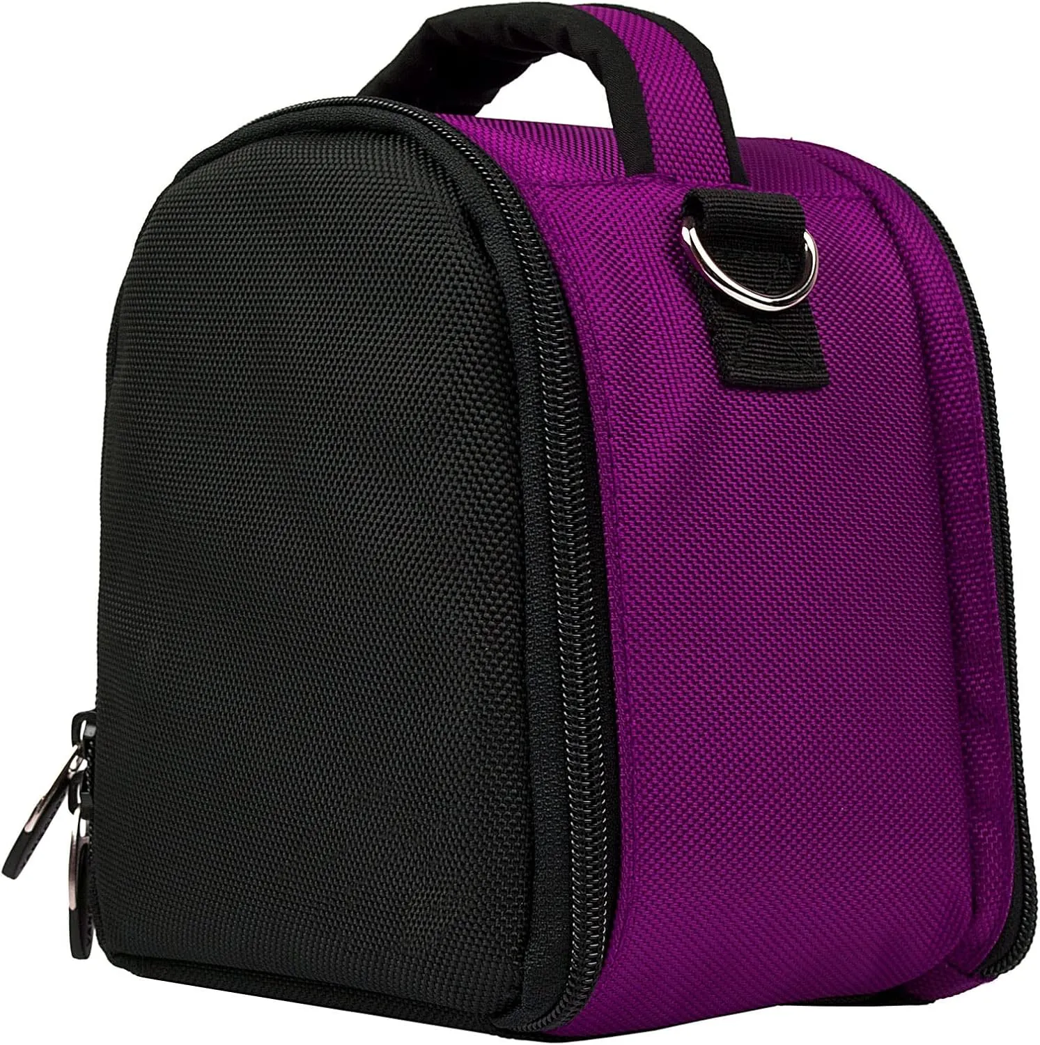 eBigValue Compact Multi Pocket Smart Camera Bag Shock Absorbing Photography Crossbody Messenger DSLR Camera Case