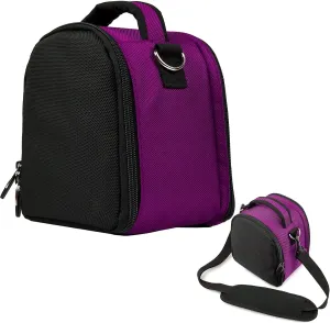 eBigValue Compact Multi Pocket Smart Camera Bag Shock Absorbing Photography Crossbody Messenger DSLR Camera Case
