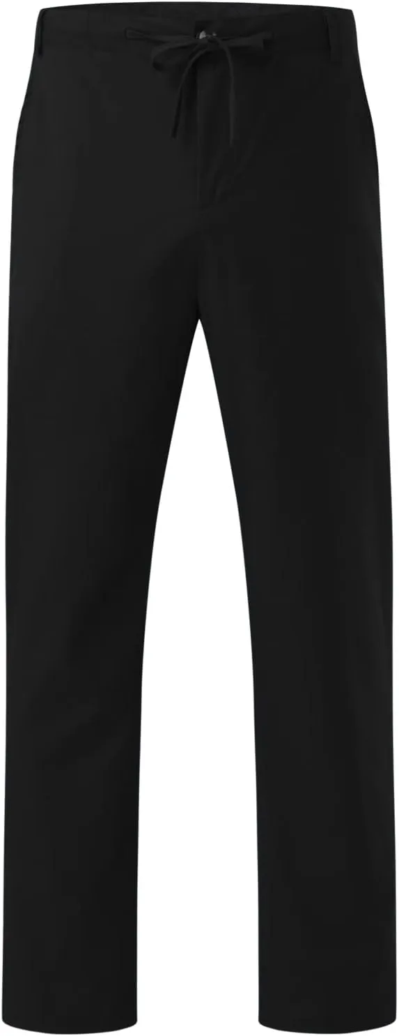 FZVYD Pinstripe Pants Men Mens Casual Elastic Drawstring Cargo Pants Lightweight Relaxed Fit Cotton Workout Sweatpants 2023