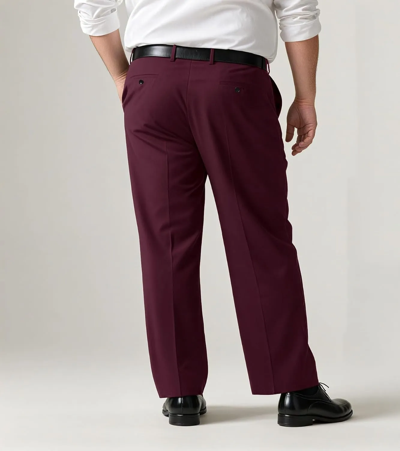 GATMSTZ Mens Suits Big and Tall 2 Pieces Blazer Pants Set Classic Fit