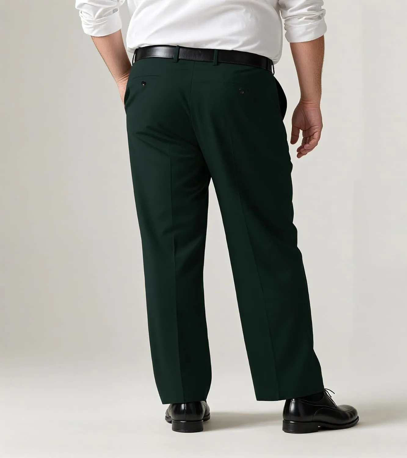 GATMSTZ Mens Suits Big and Tall 2 Pieces Blazer Pants Set Classic Fit
