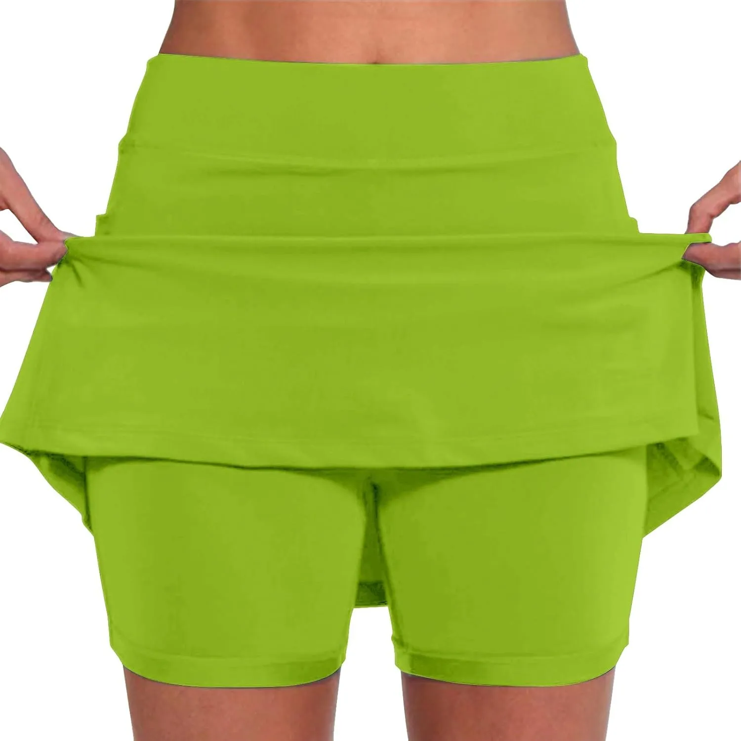 Golf Skirts for Women 18 inch Length Shorts for Women high Waisted Womens Athletic Shorts 5 inch Inseam with Pockets