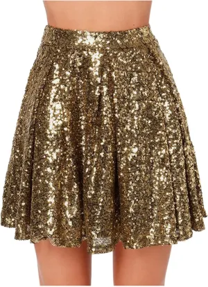 High Waist Skirts for Women Women's Fashion Skirt Dress High Waist Pleated Solid Color Short Midi Skirts for