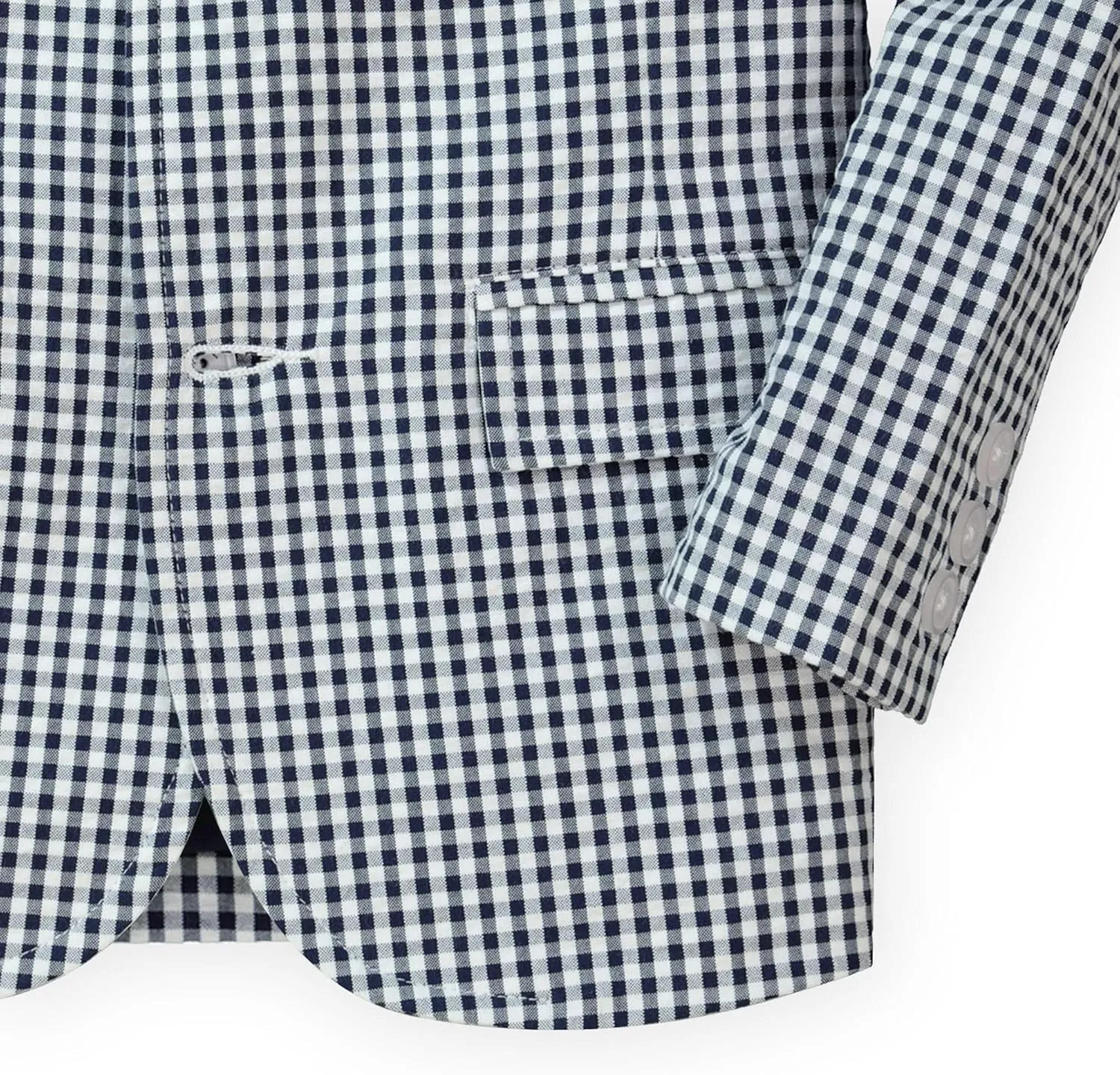 Hope & Henry Boys' Classic Seersucker Suit Jacket