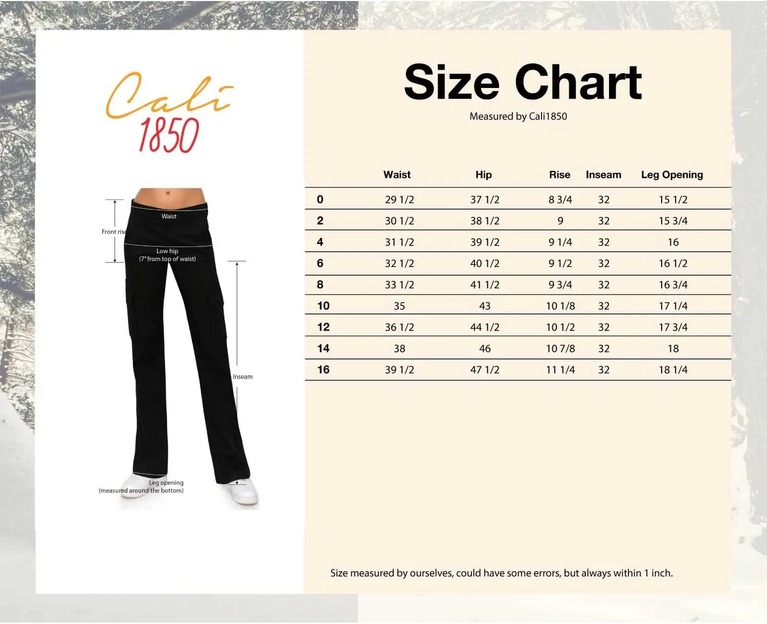 KHAKI & BLUE Women's Work Pants  Mid Rise Relaxed Fit Straight Leg Cargo Casual Trousers with Multi Pockets