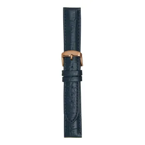 Large Croc Denim Strap