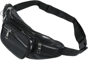 Leather Chain Belt Bag Fashion Waist Pack for Women Compact and Durable for Everyday Use
