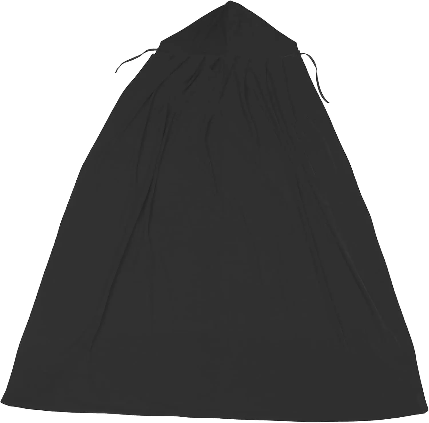 LIFKOME Halloween Cloak Creative Cape 110cm Black Robe Unique Cosplay Costume Performance Wear