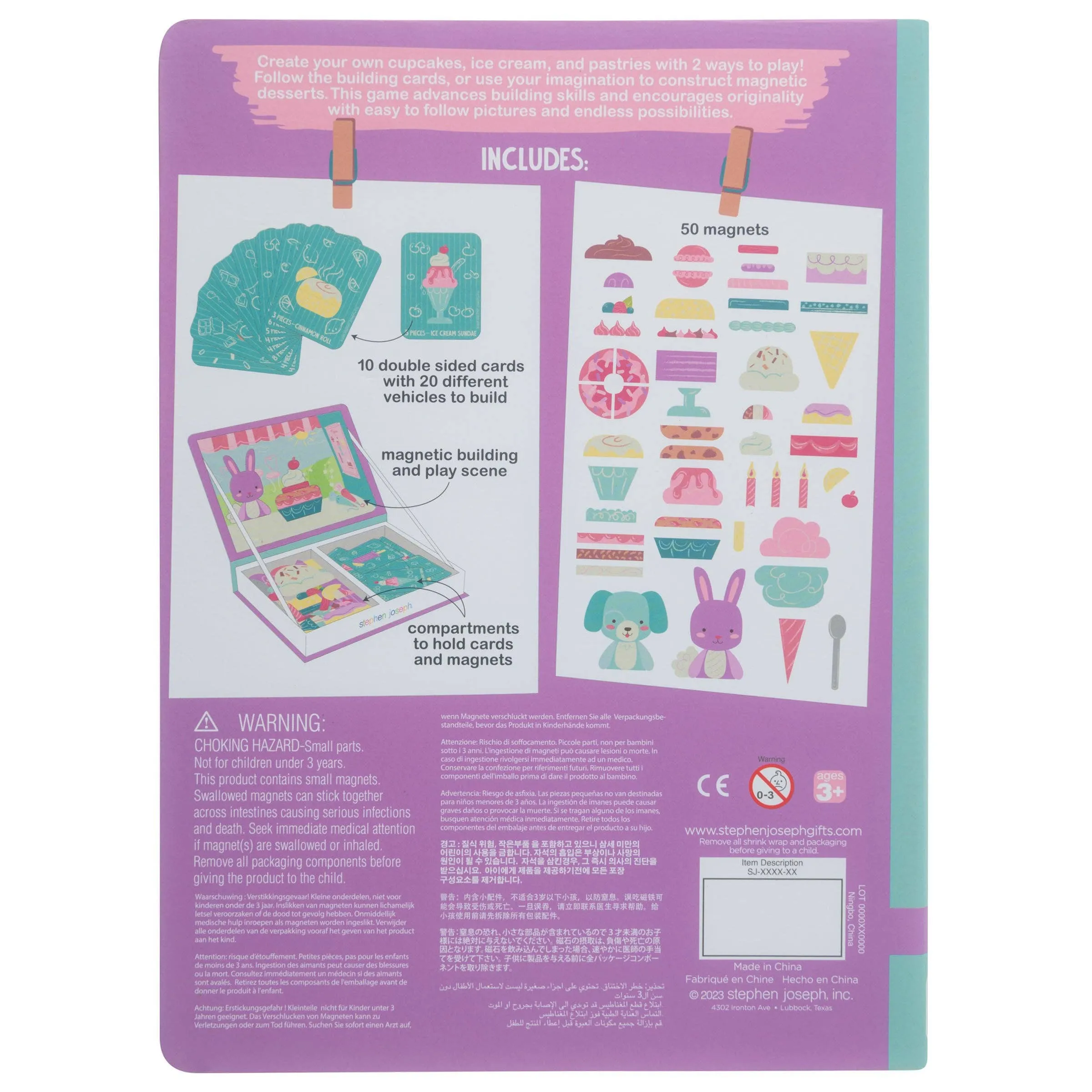 Magnetic Activity Set - Sweet Shop
