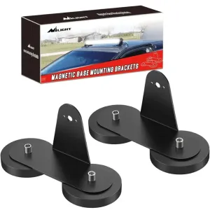 Magnetic Base Side-Mounted Sucker Holder Bracket (Pair)