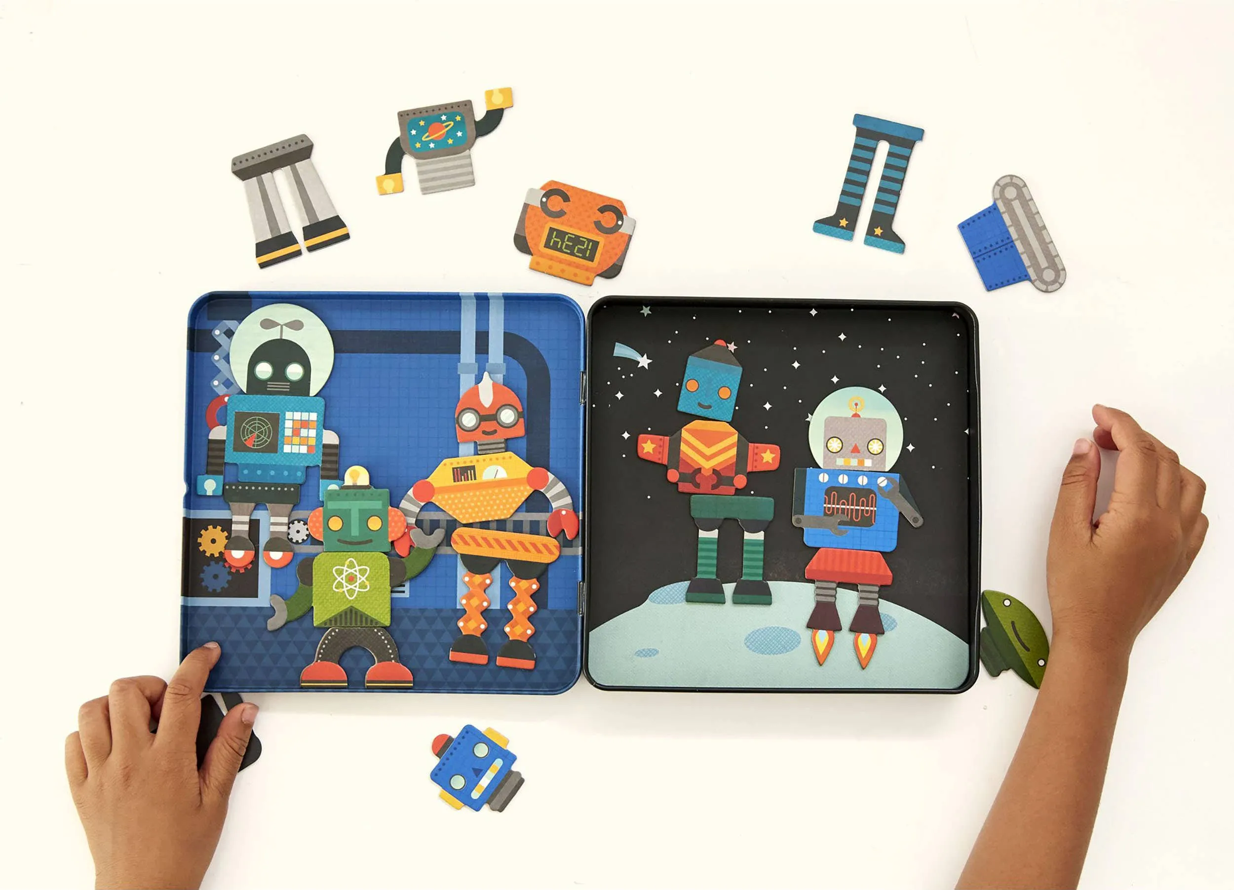 Magnetic Play Set - Robot Remix