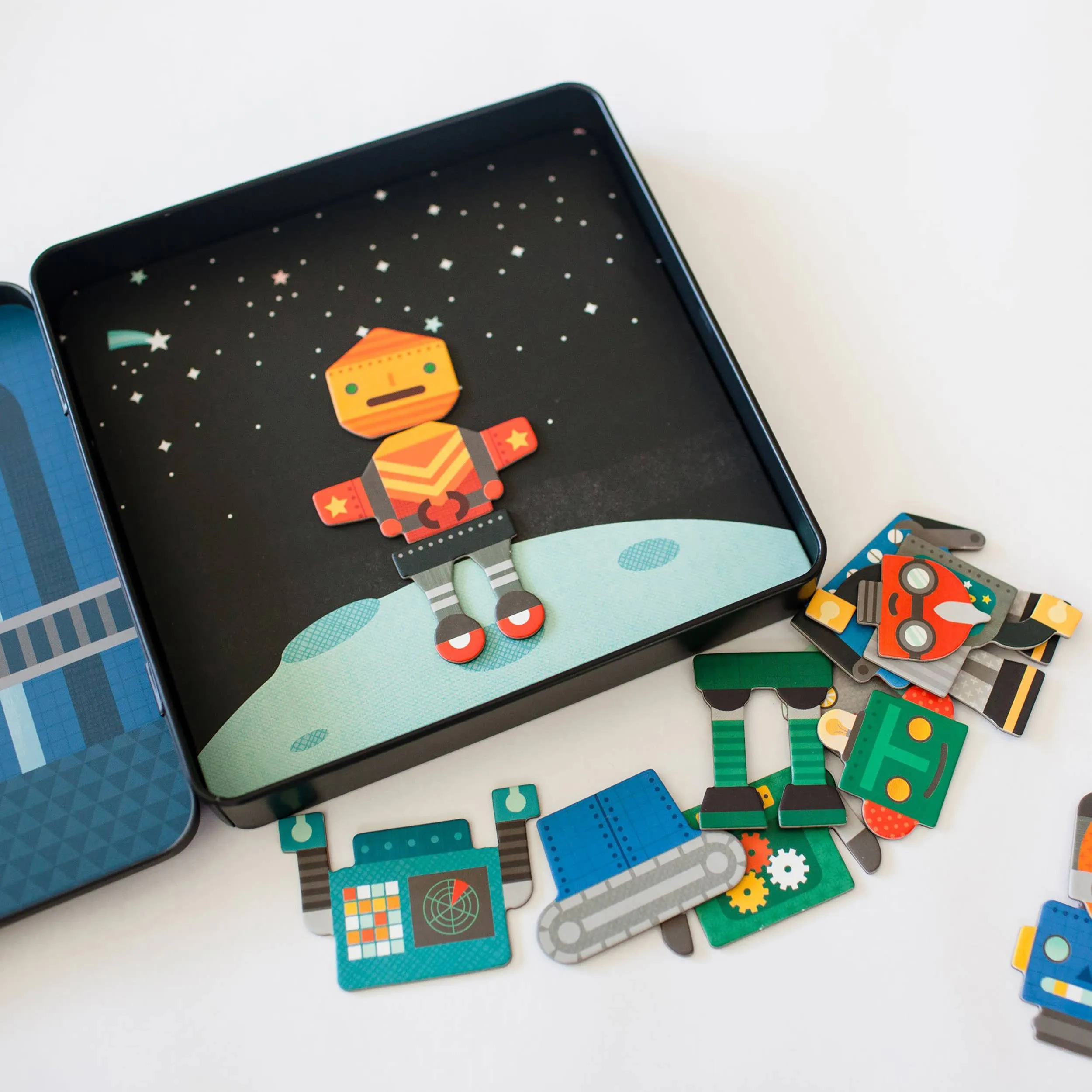 Magnetic Play Set - Robot Remix