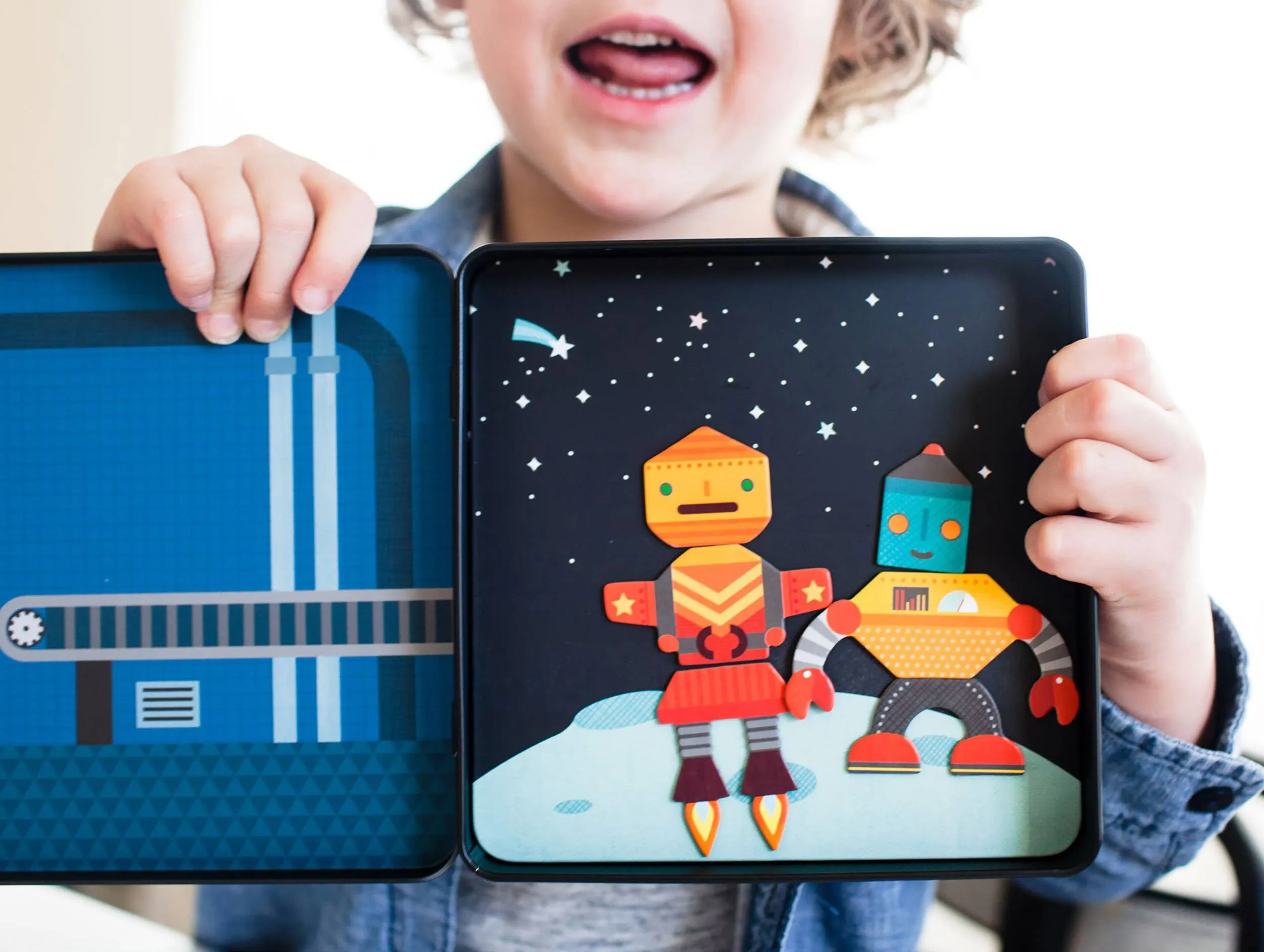 Magnetic Play Set - Robot Remix