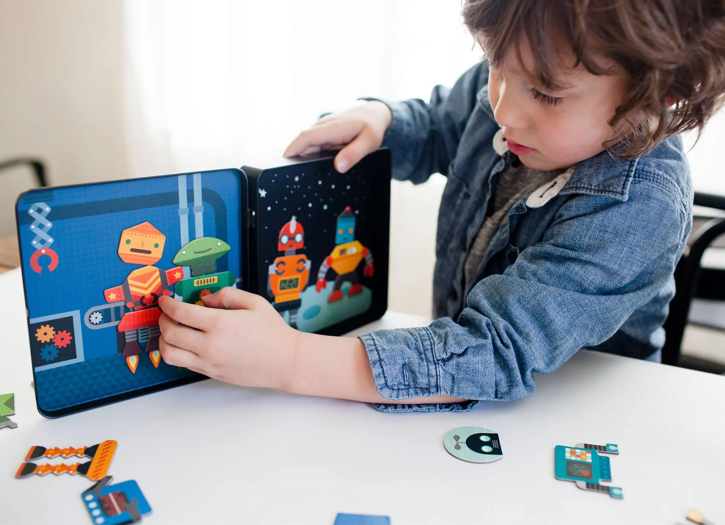 Magnetic Play Set - Robot Remix