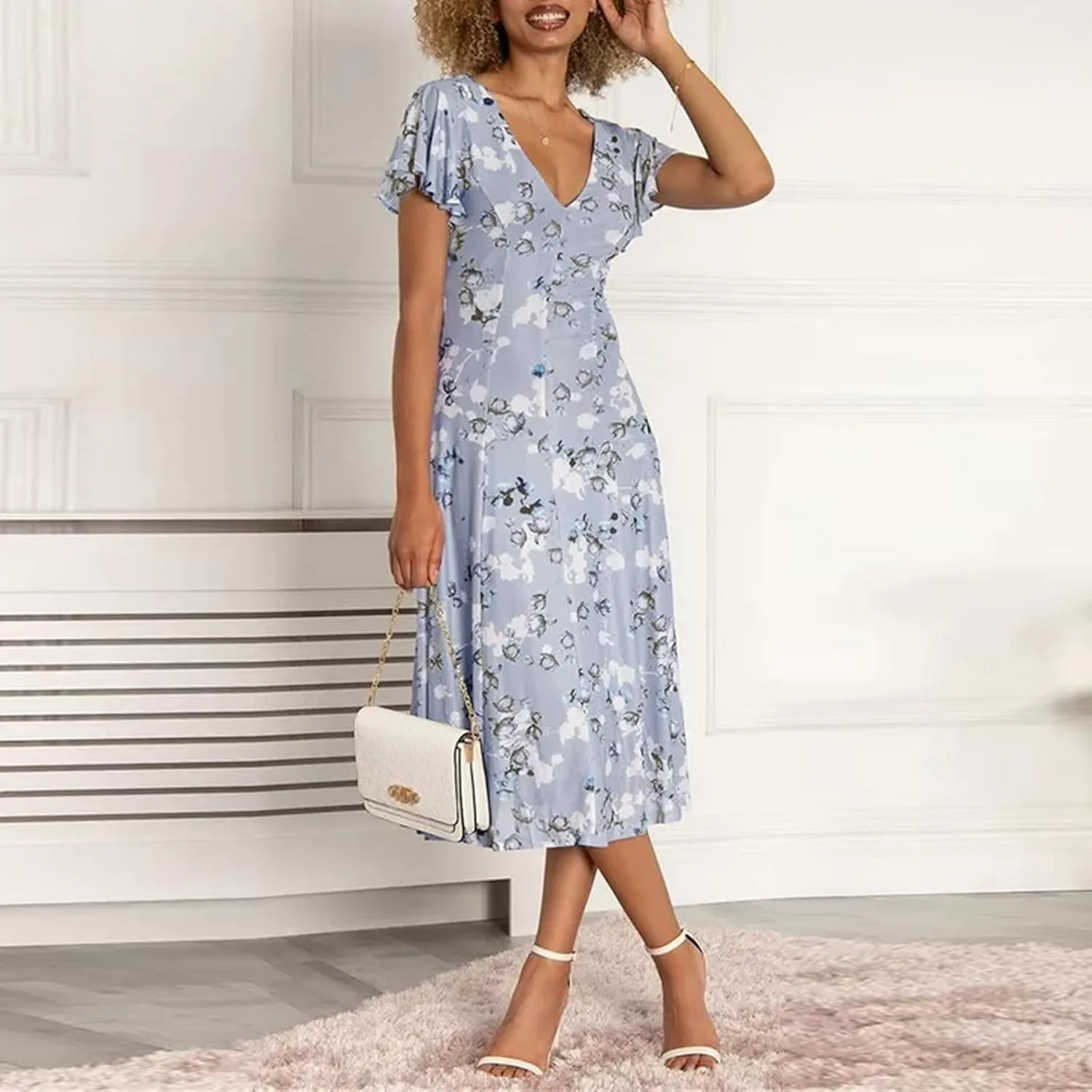 Maxi Dresses for Women 2025 Chiffon Dress Summer Dresses for Women Spring Summer Casual Maxi