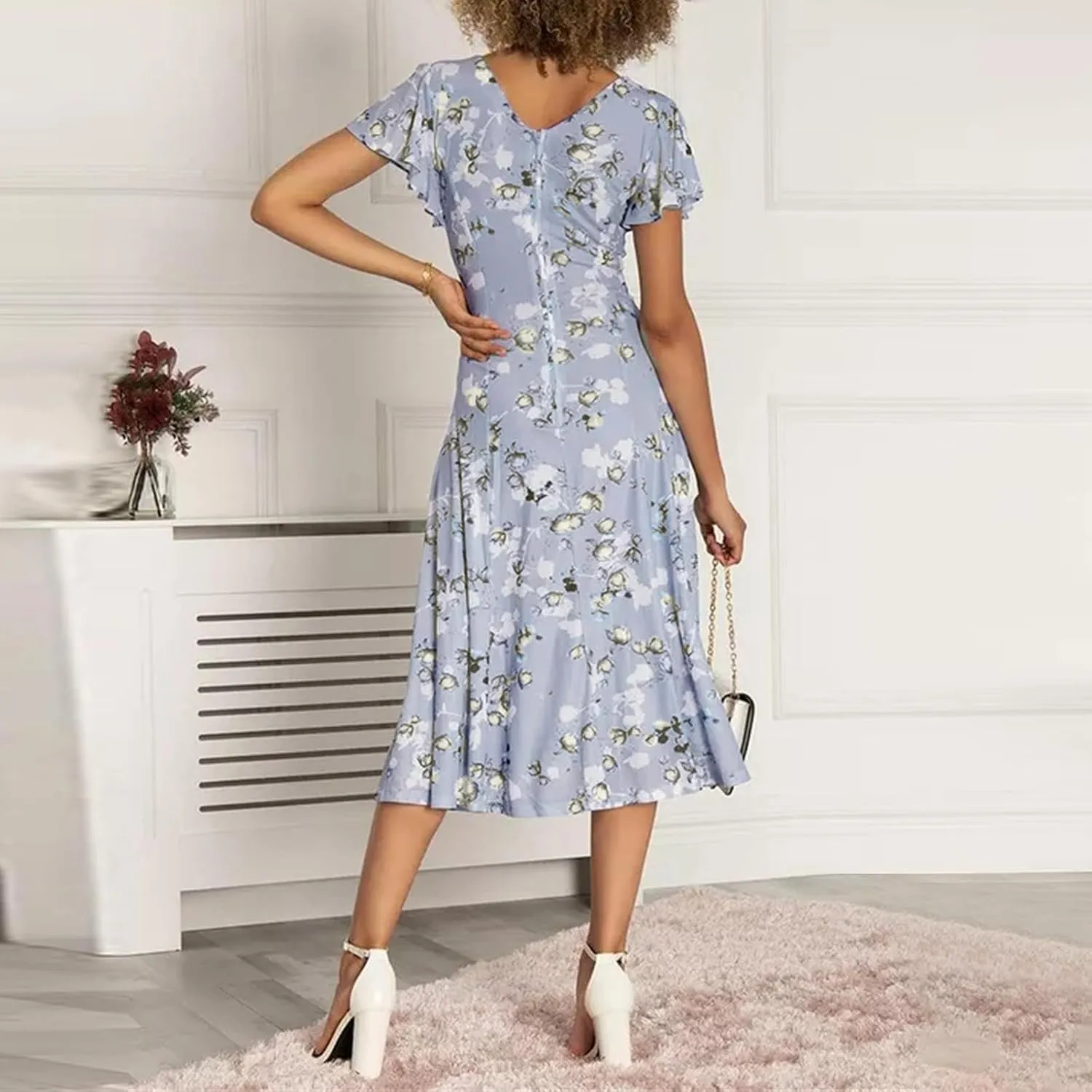 Maxi Dresses for Women 2025 Chiffon Dress Summer Dresses for Women Spring Summer Casual Maxi