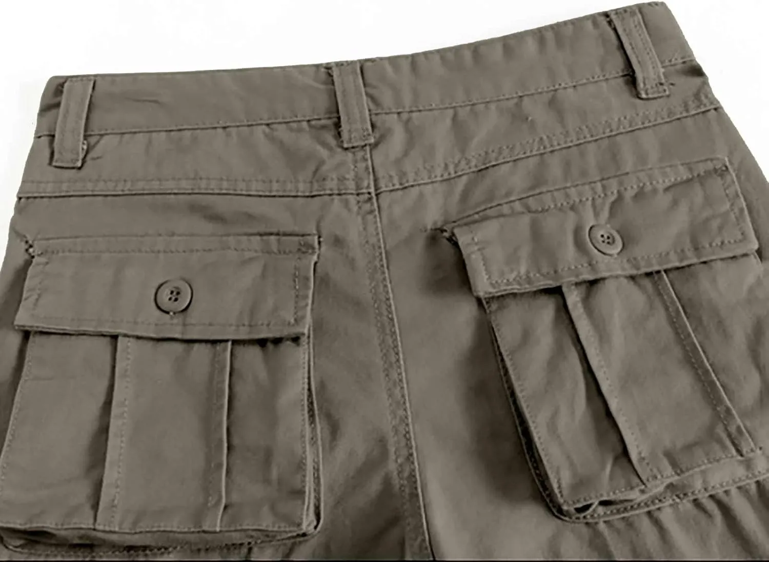 Mens Cotton Athletic Pants Multi Pocket Cargo Pants Men's Casual Pants Outdoor Wear Plus Size Running Jogging Pants