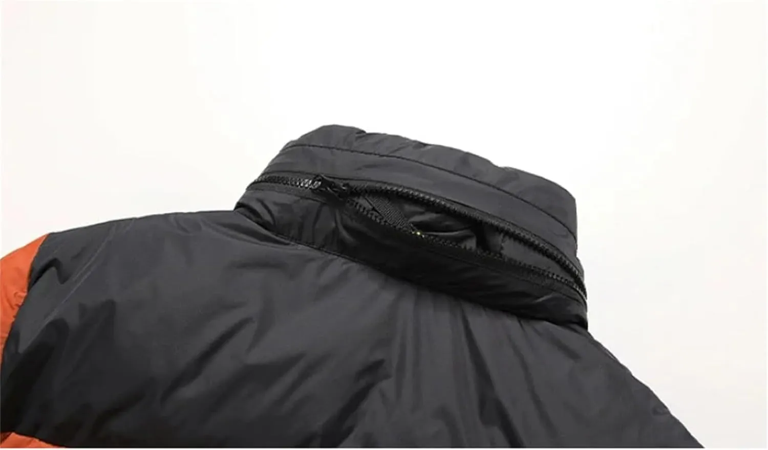 Men's Winter Puffer Jacket Fashion Hooded Down Cotton Padded Coat Casual Thickened Warm Parka Ski Wear