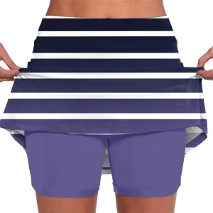 Mini Skirts for Women Casual High Waisted Tennis Golf Skorts Side Pockets Summer Workout 2 in 1 Shorts Underneath Plus Size