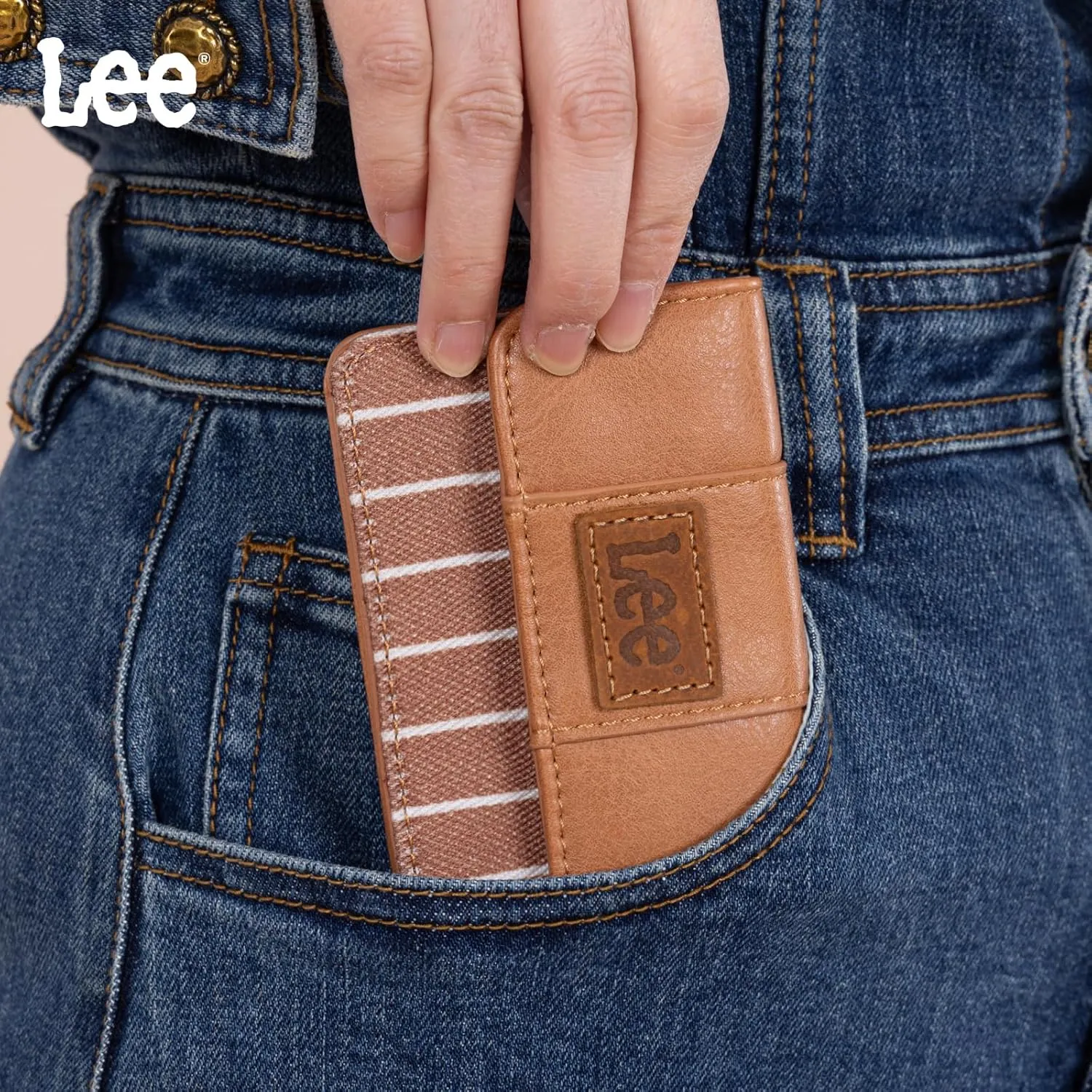 Montana West x Lee Small Wallet for Women Compact Credit Card Holder Wallet Purse