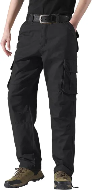 Pants for Men Cargo Work Pants for Men Men's Work Pants Relaxed Fit Fleece Lined Jeans Pants Men Mens Carpenter