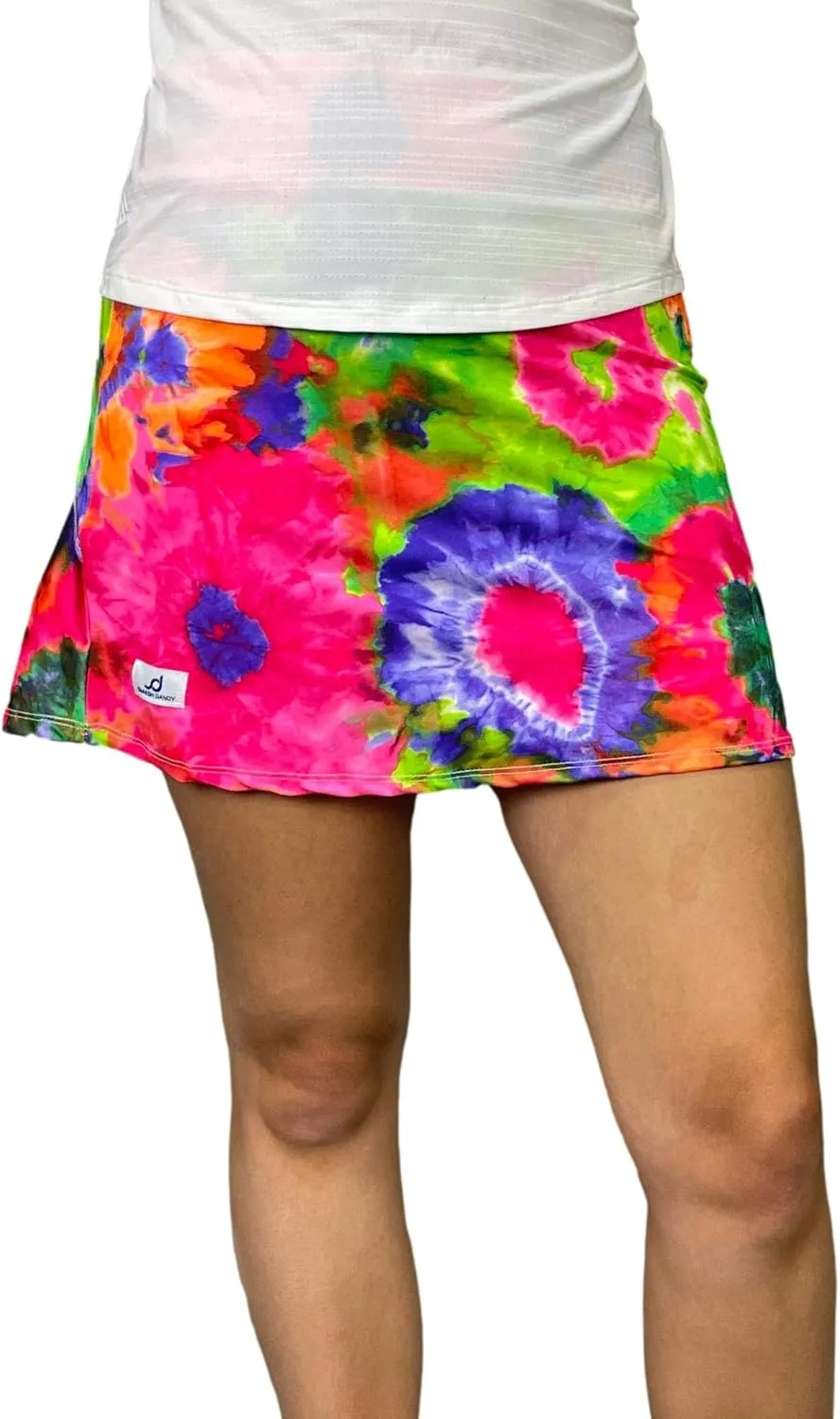 Pink Tie Dyed Flutter Style Golf/Tennis Skort/Skirt