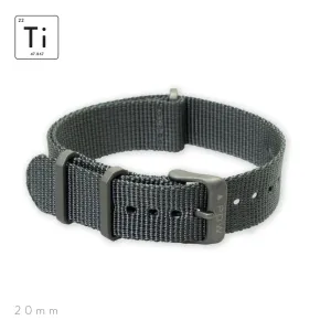 Prometheus Design Werx | Ti-NATO Strap 20mm - Grey