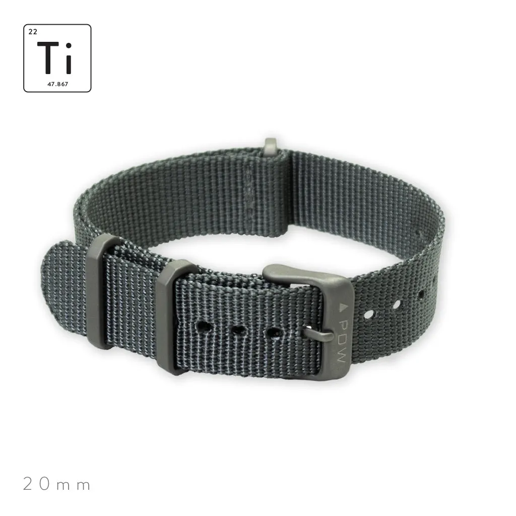 Prometheus Design Werx | Ti-NATO Strap 20mm - Grey