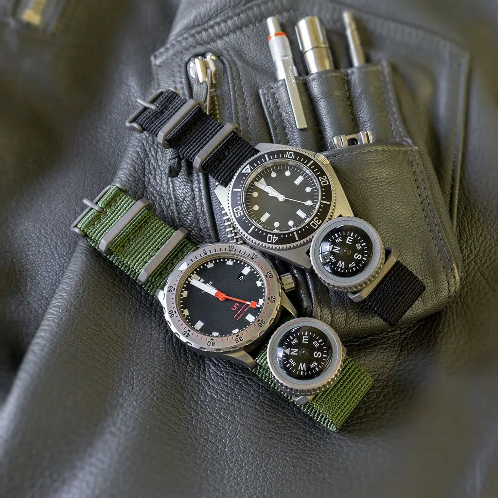 Prometheus Design Werx | Ti-NATO Strap 22mm - Black