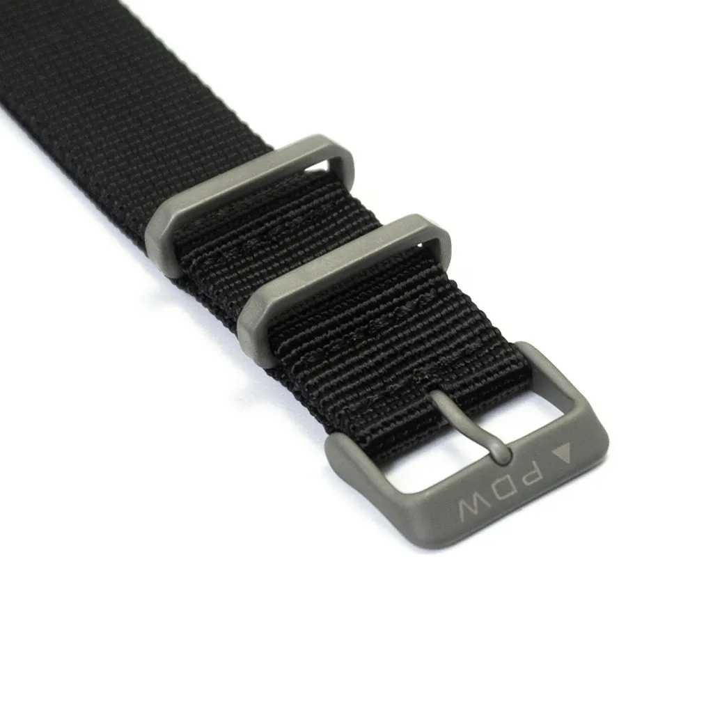 Prometheus Design Werx | Ti-NATO Strap 22mm - Black