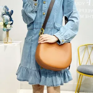 Saddle Armpit Bag Women's Unique Shoulder Bags Fashion Handbags Multipurpose Design, One Color, One Size