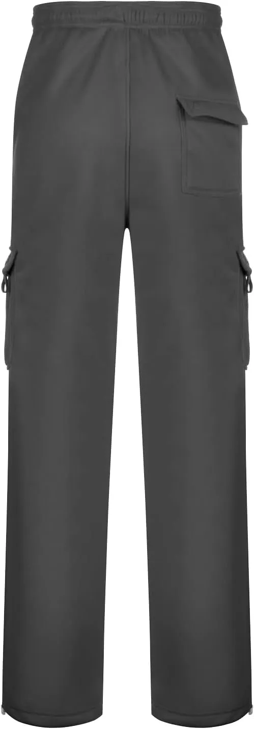sdbrld Cargo Pants For Men Men's Lightweight Outdoor Joggers Fashion Hiking Classic Pants Overalls Trousers with Pockets