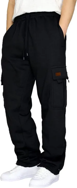 sdbrld Cargo Pants For Men Men's Lightweight Outdoor Joggers Fashion Hiking Classic Pants Overalls Trousers with Pockets