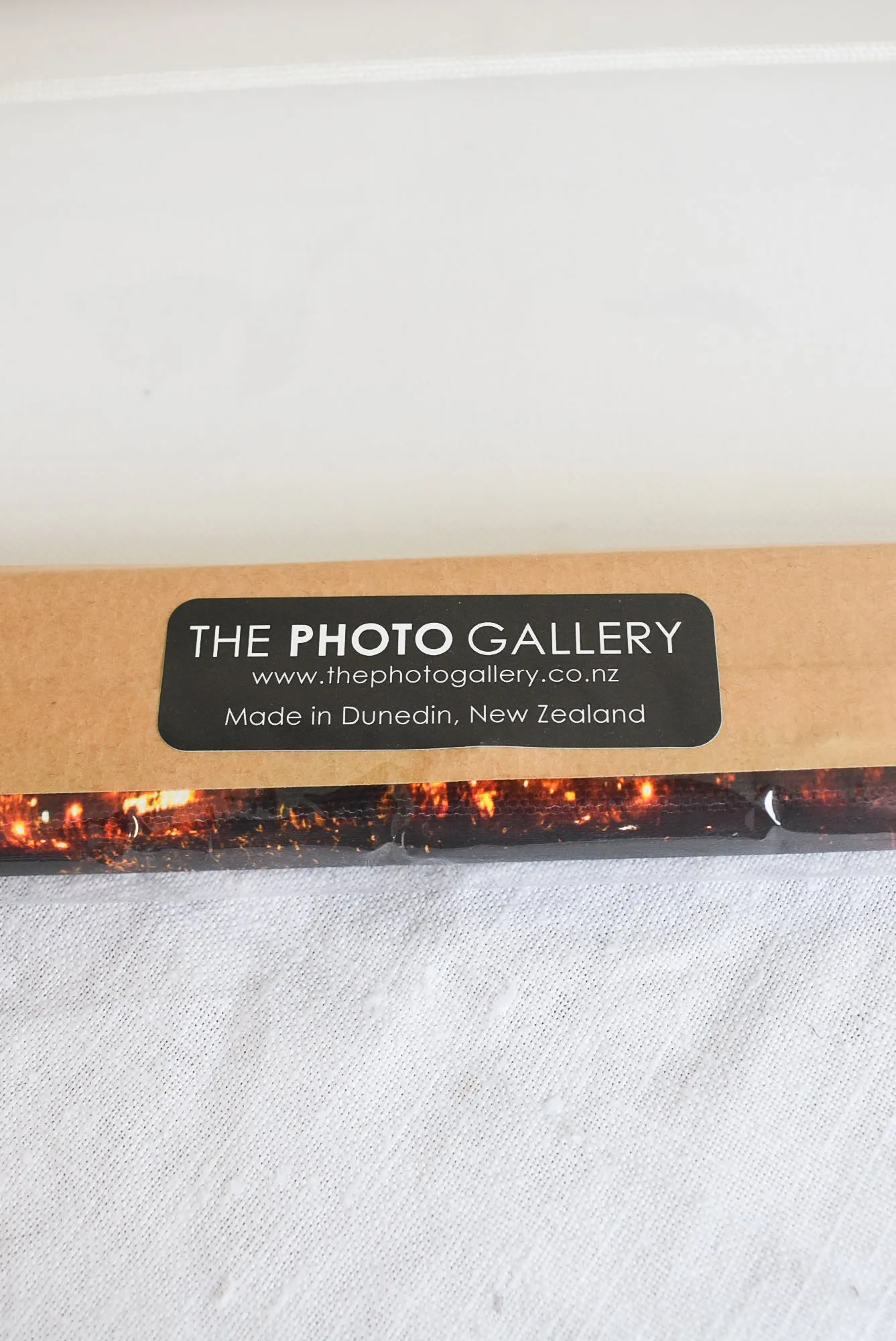 Stunning Dunedin sunset photo on canvas, brand new still in packaging
