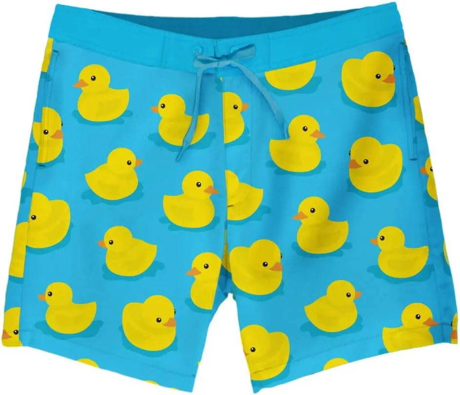 Tipsy Elves Men's Stretch Board Shorts 18 Inch for Beach, Pools and Summer Parties